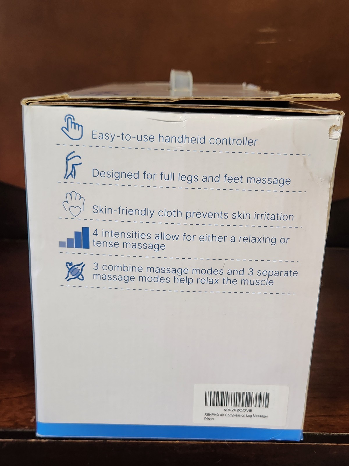 Renpho Air Compression Leg Massager Circulation and Pain Relief Model RF-ALM070