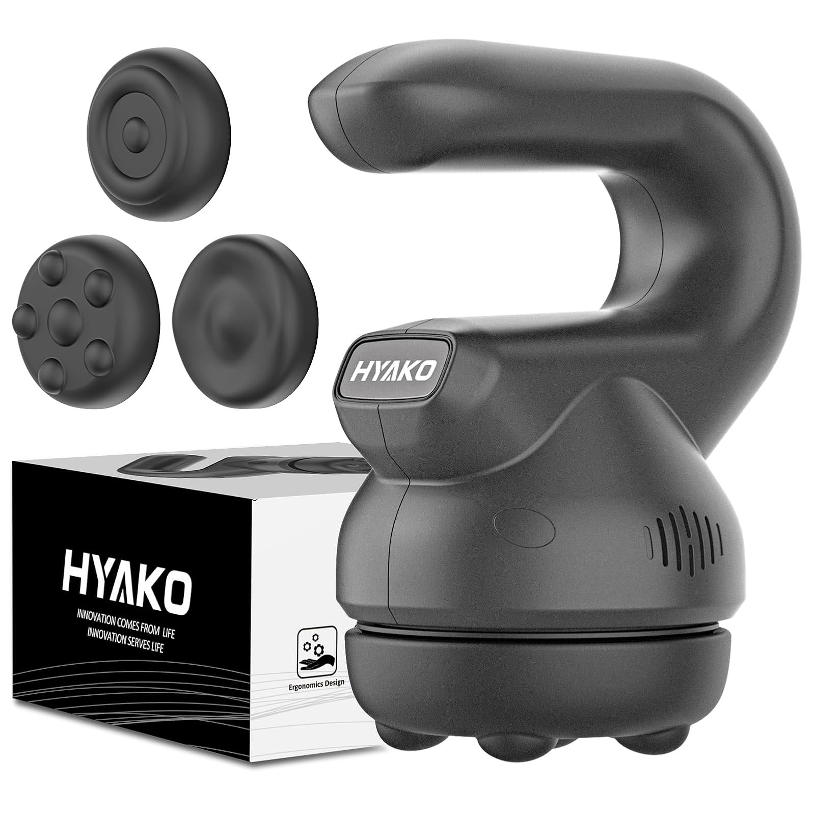 HYAKO Professional Mini Massager Orbital Buffer