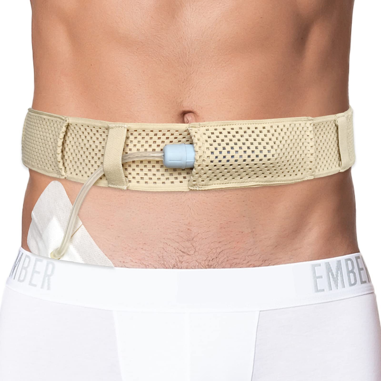 Mesh Breathable PD Belt Peritoneal Dialysis Catheter Accessories Supplies Sof…