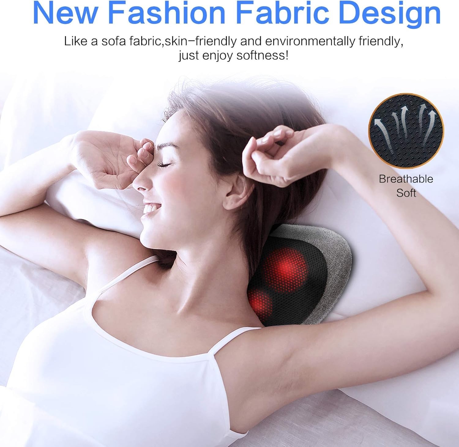 Papillon Shiatsu Back Massager with Heat,Fathers Day Dad Gifts for Men, Dad, Dee