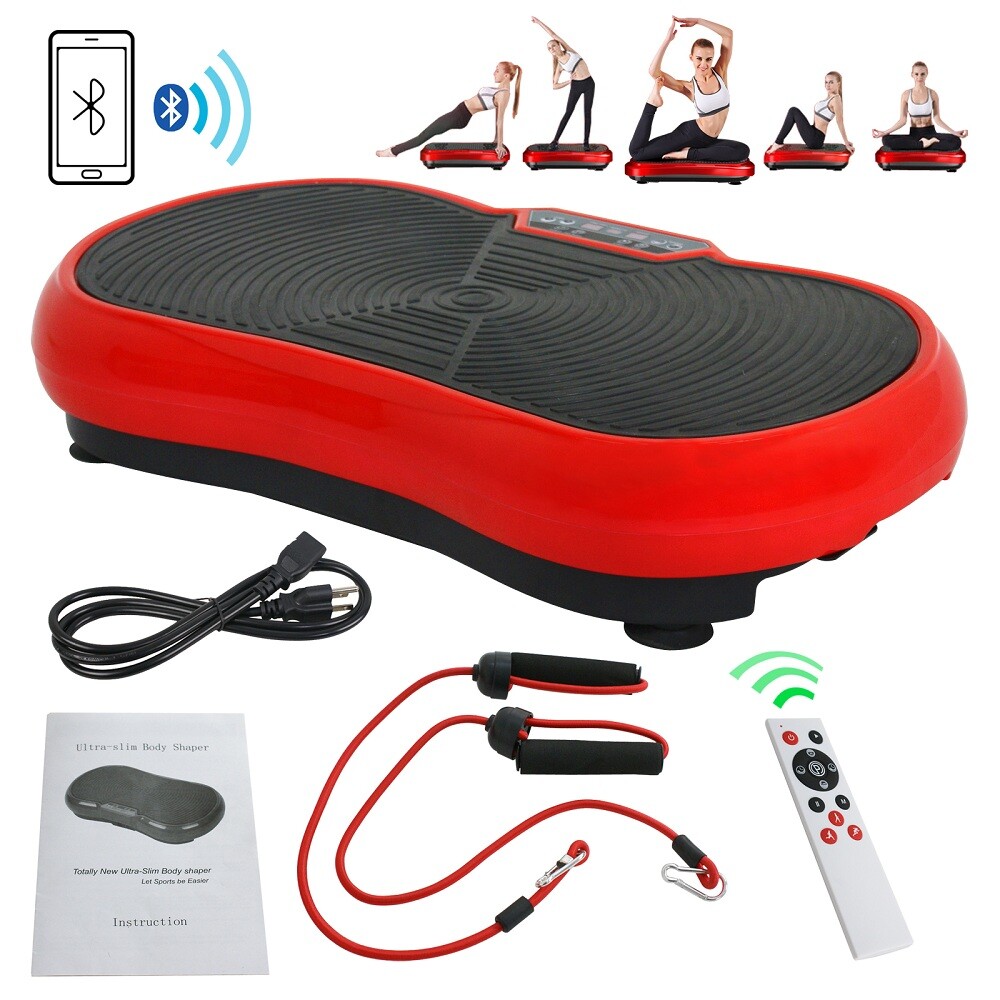 Vibration Platform Plate Whole Body Exercise Fitness Massager Machine 3 Colors