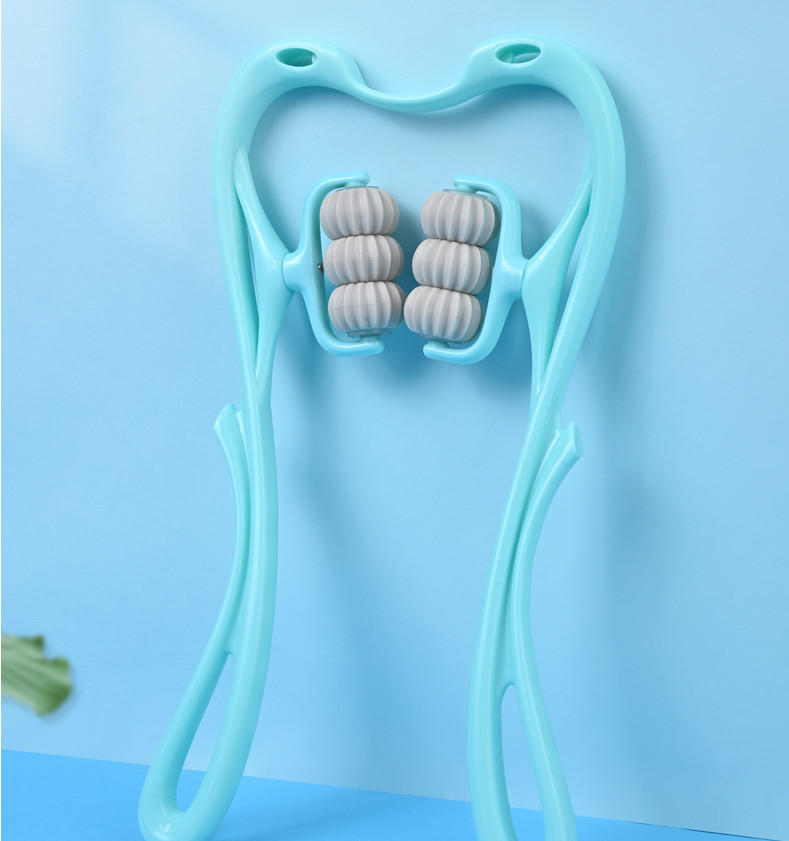 Multifunctional Manual Pain relief Neck Massager Massage Relieve Roller body