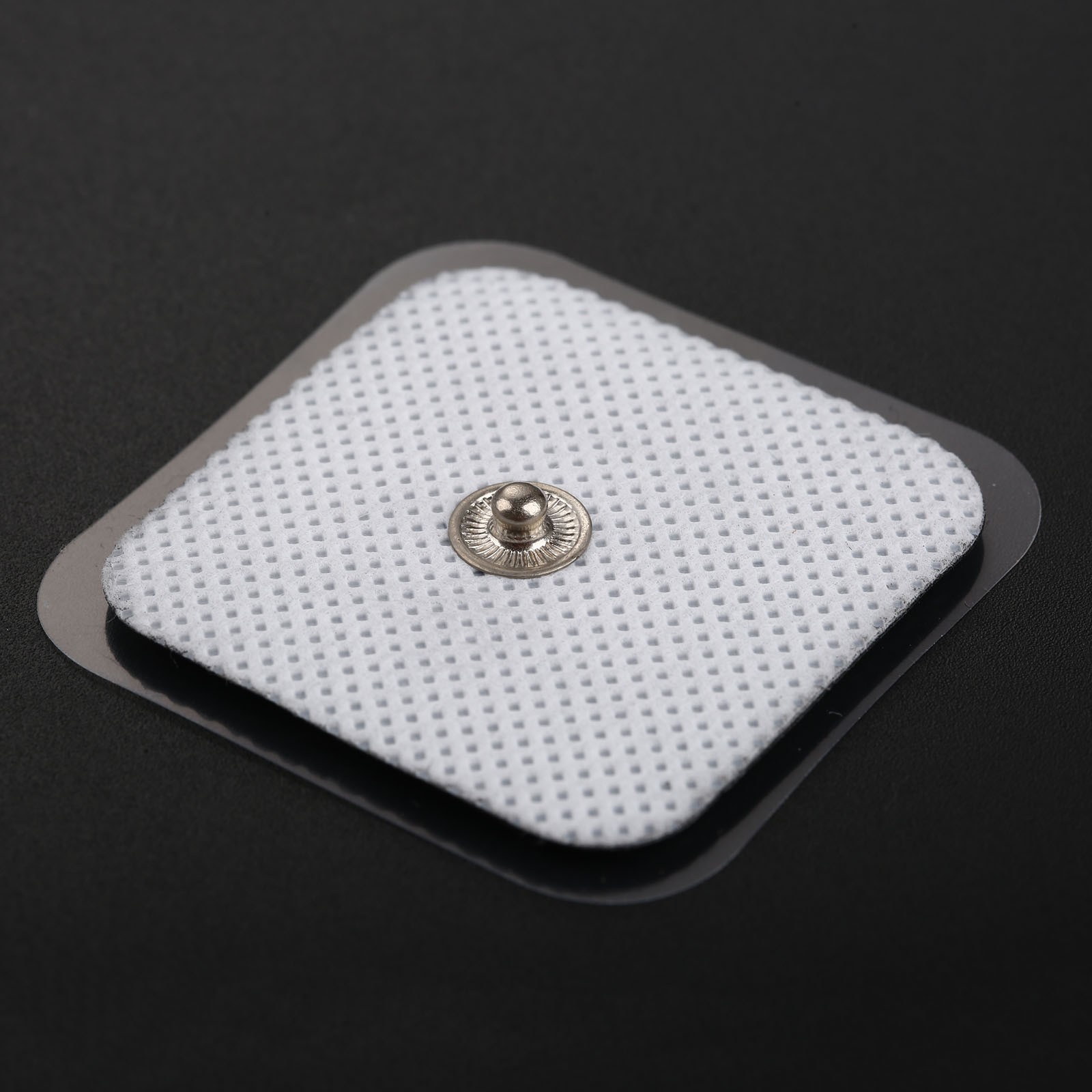 20Pcs Snap On Replacement Electrode Tens Pads 4x4cm For Physiotherapy Massagers