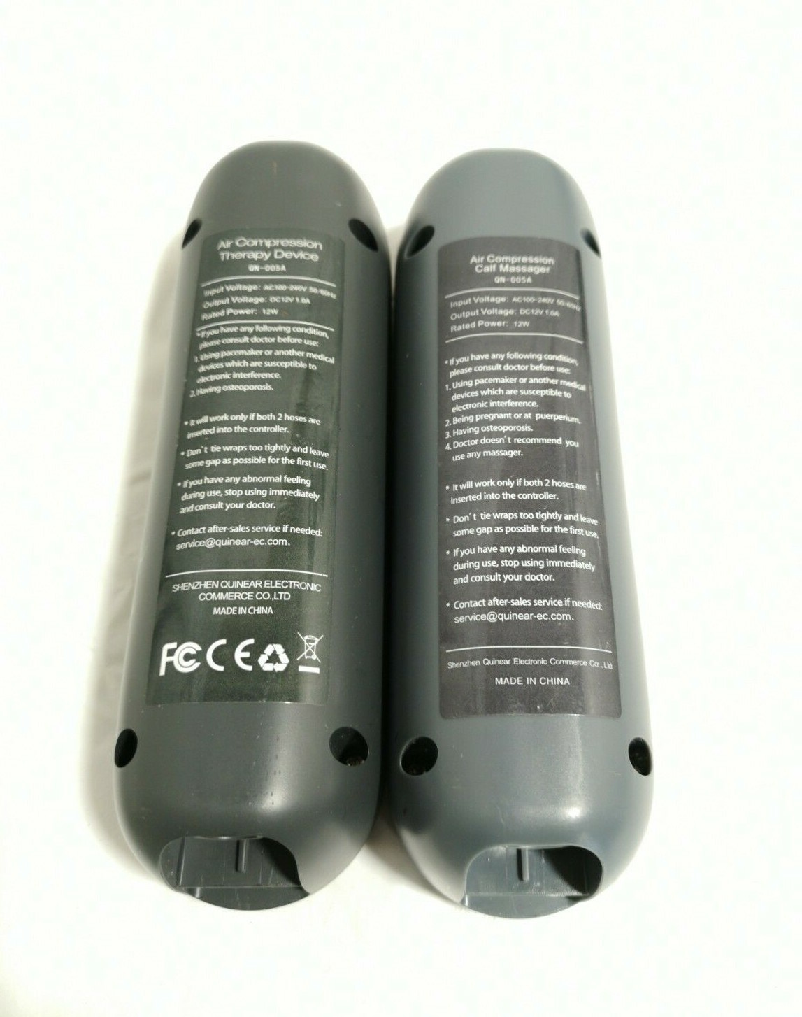 (X2) – Quinear QN-005A for Air Compressor Therapy Device Massager