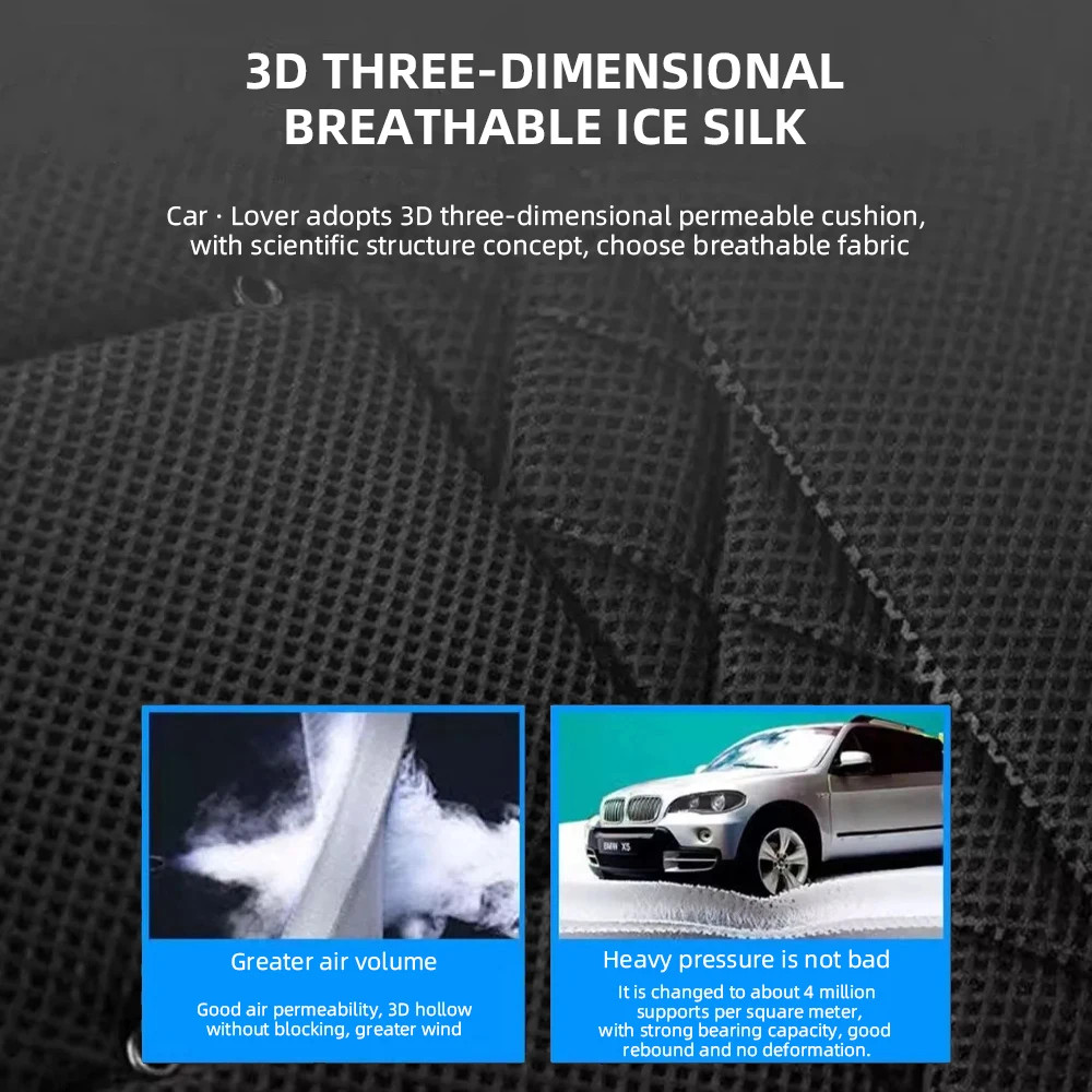 Car Cool Air Seat Front Cushion USB12V/24V Universal Rapid Cooling Car Fan Seat