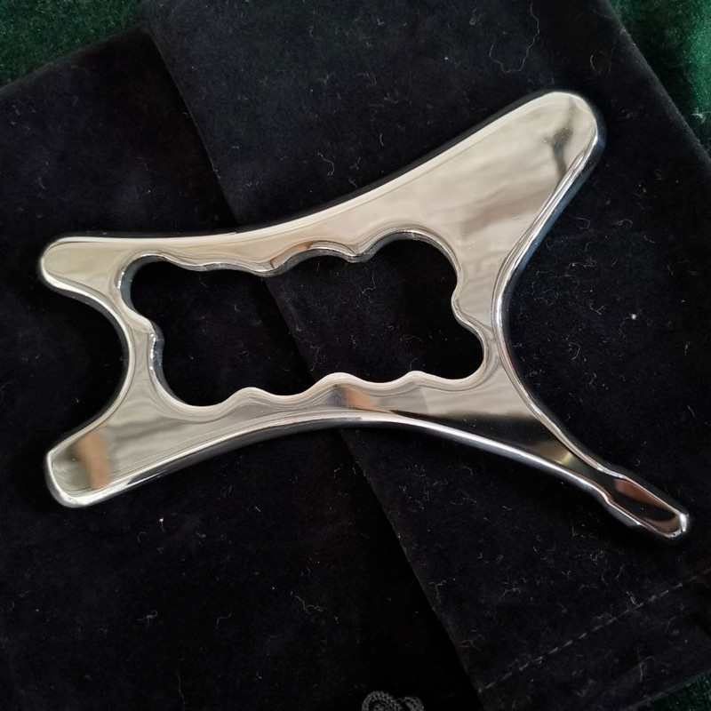 Stainless Steel Gua Sha Massage Tool Face Body Muscle Relax Fascia Recovery