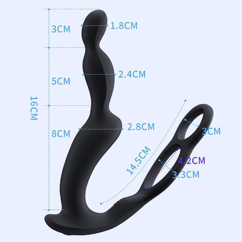 Remote Powerful Flapping Prostate Massager Male Waterproof-Vibrators *USA STOCK
