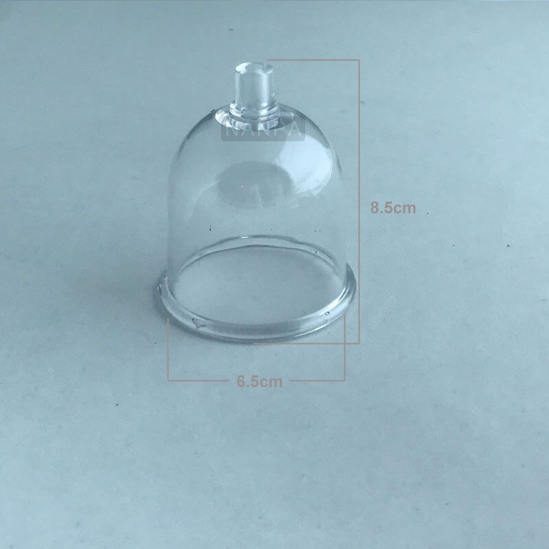 2PCS 6.5cm Vacuum Therapy Cupping Cups Replacement For Vacuum Therapy Machine