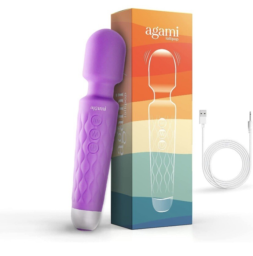 Agami Lollipop Personal Wand Massager for Women , Back Relax and Neck Relief