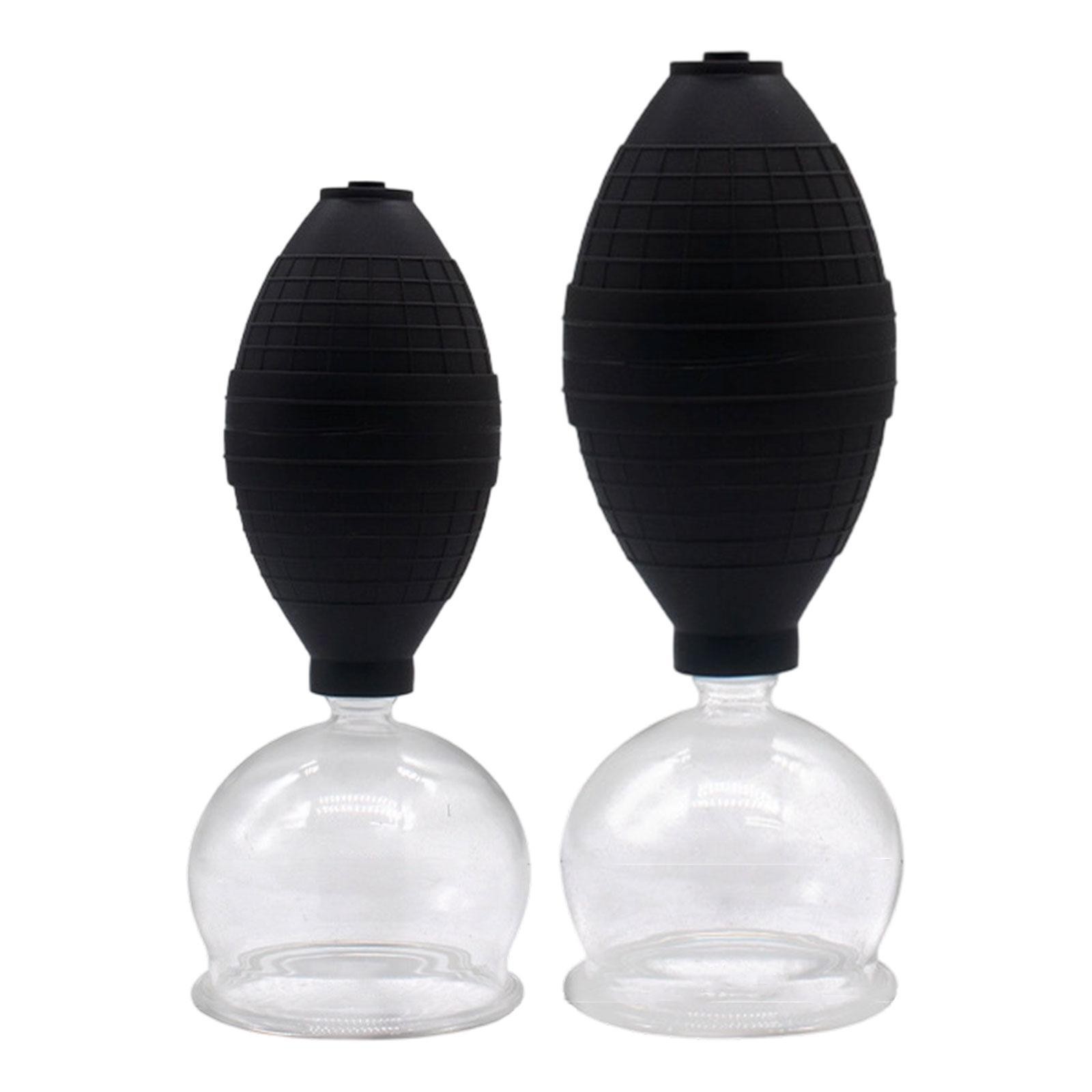 Vacuum Massage Cupping Cups Glass Facial Cupping for Beauty Salon Shop Face