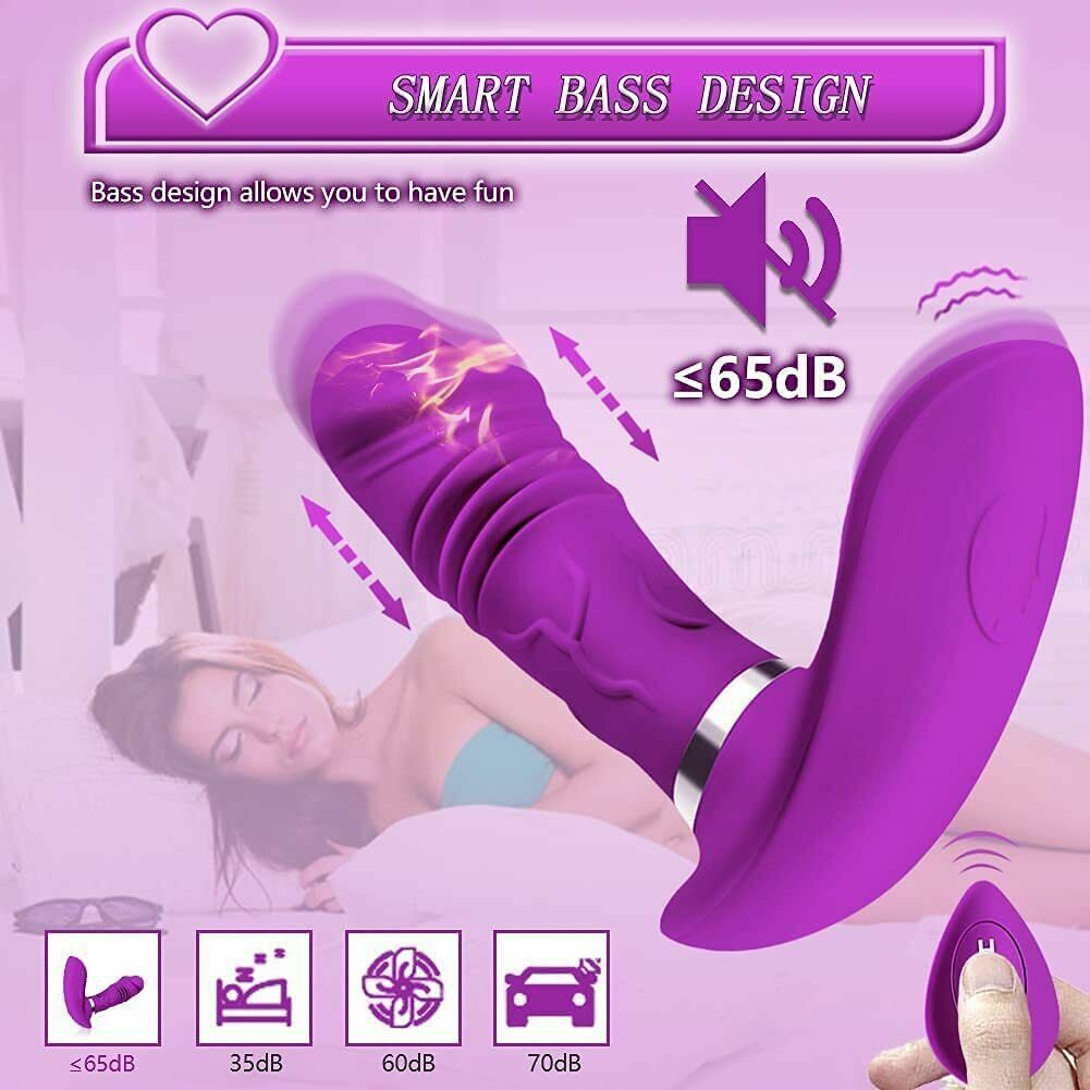 Wireless Remote control Wearable Massager Female 10 Vibration Massage for-Women