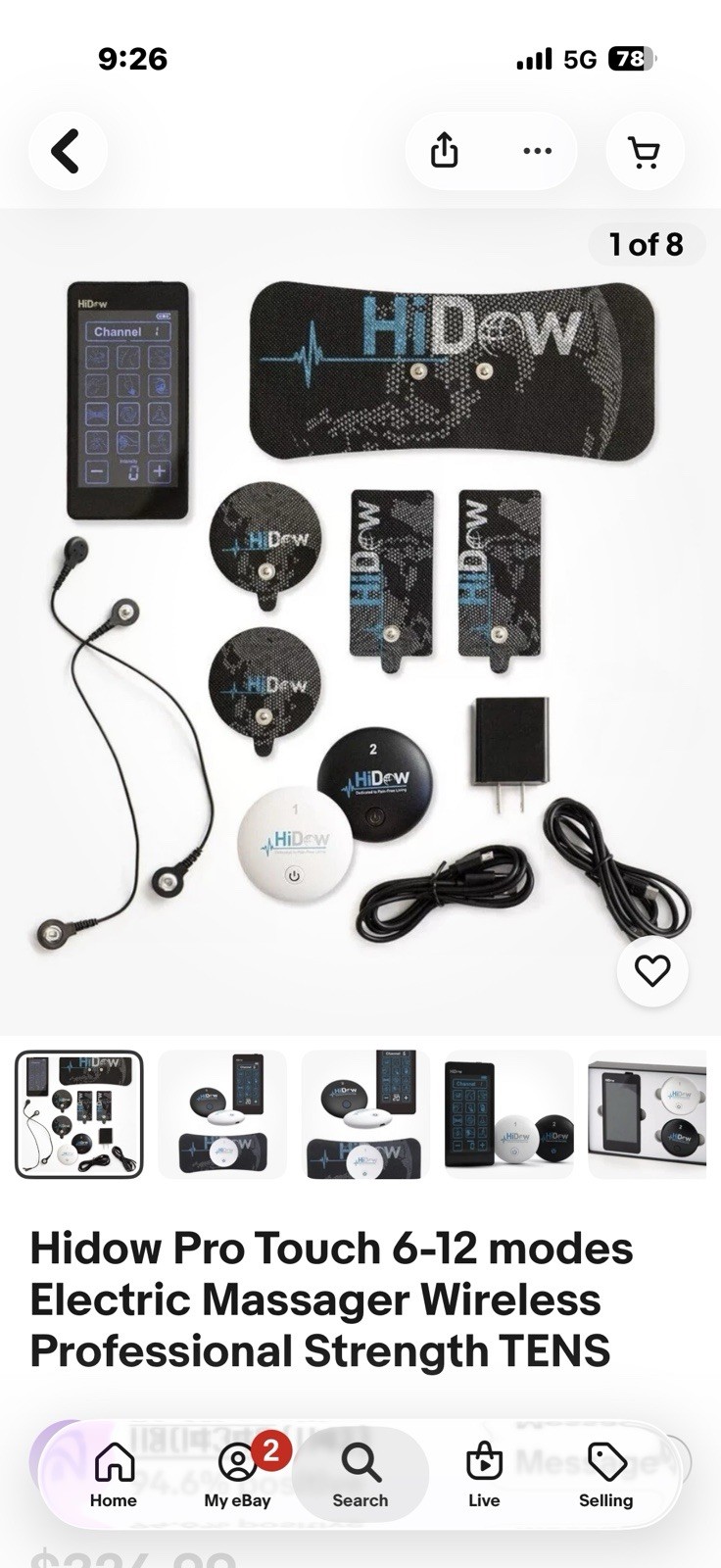 HiDow Pro Touch 6 – 12