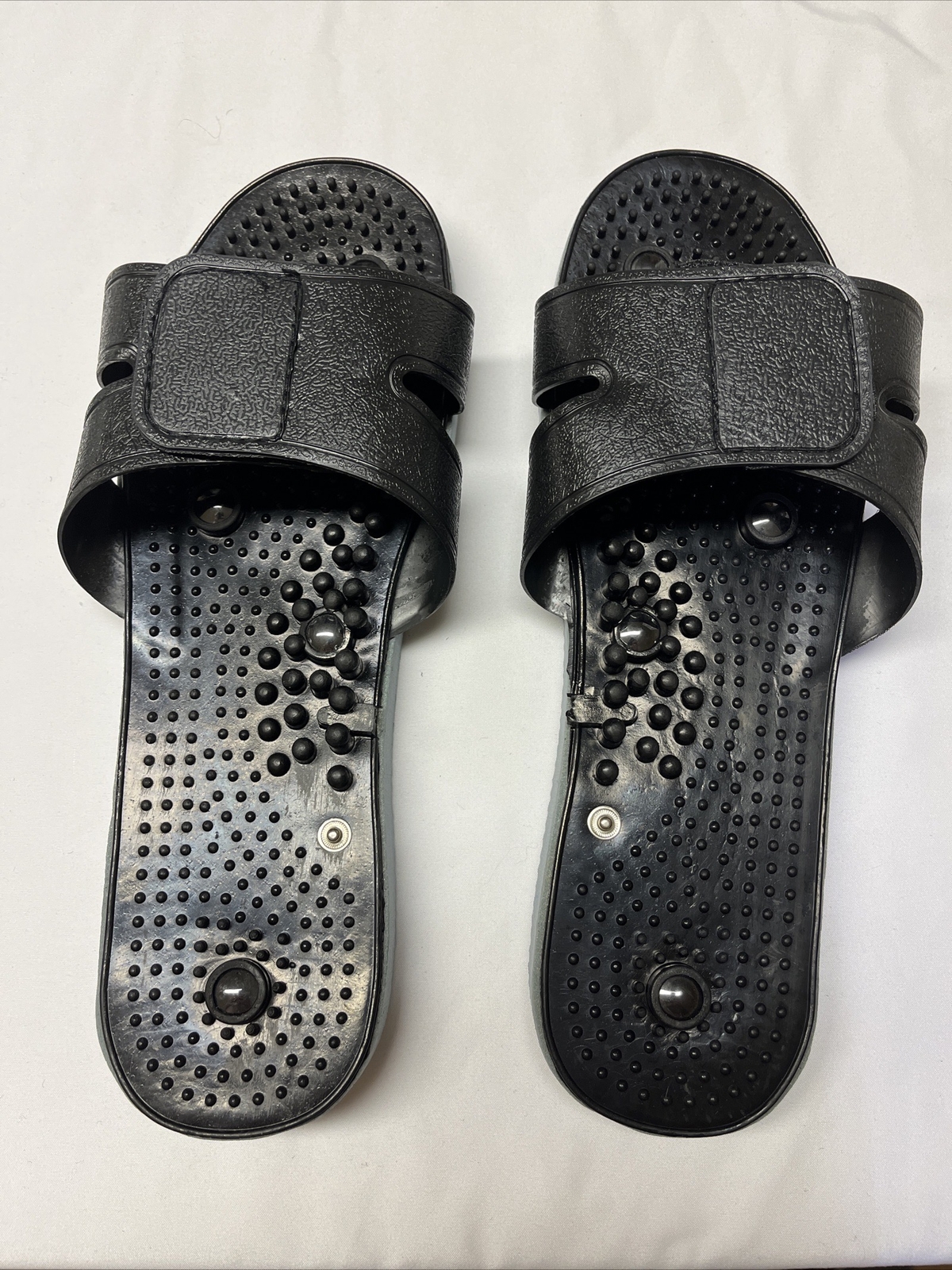 UniMed Massager Shoes Black Approx. 10 1/4″ Long New in Box