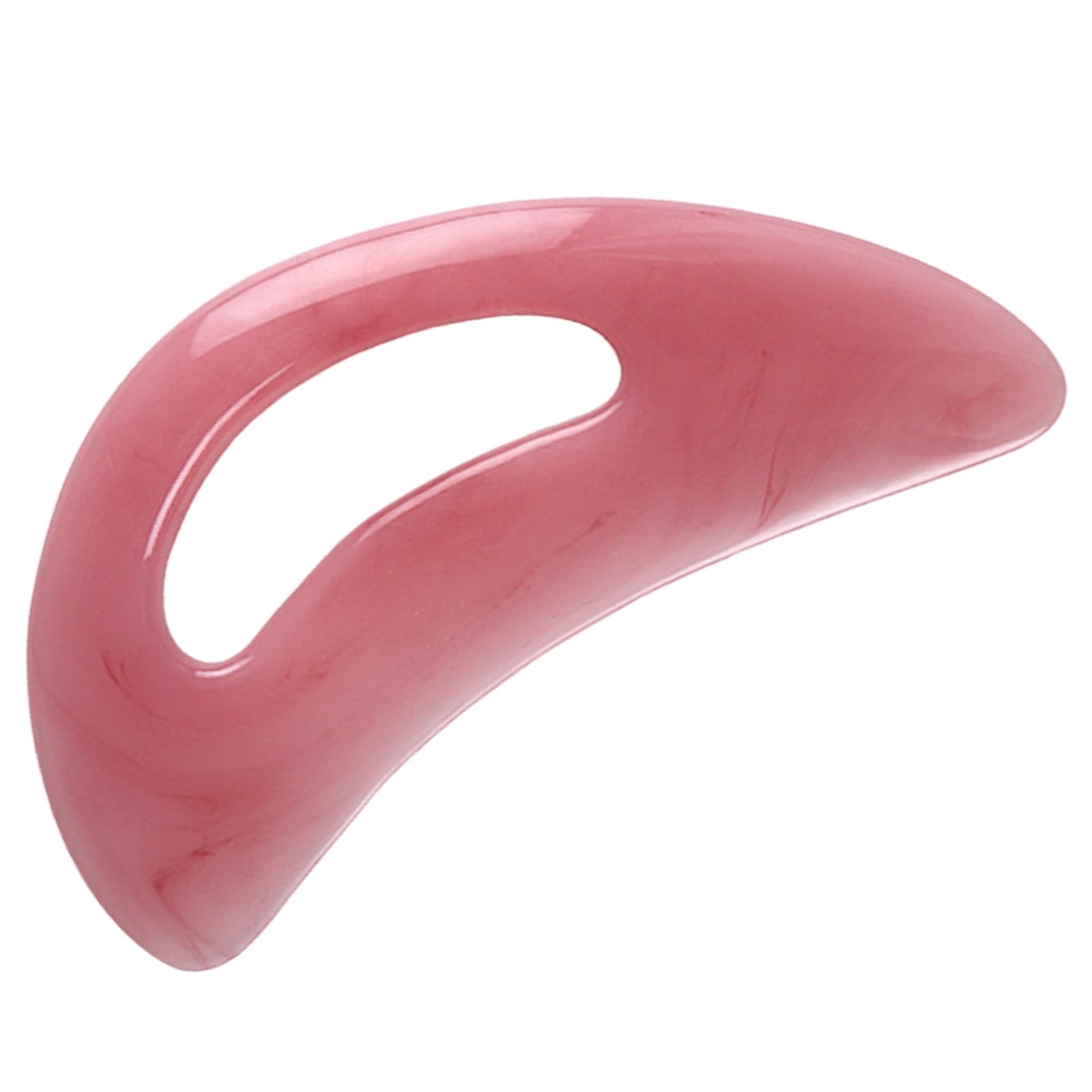 YAMHOHO Large Gua Sha Massage Tool, Lymphatic Drainage Massager, Muscle Pink