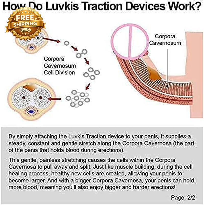 White Penile Traction Device Effective Penile Enlargement Stretching Exercise