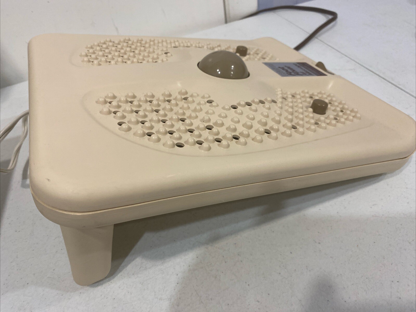 Vintage 80’s Style Clairol Foot Fixer Air Massage – Cool/Warm | FM-1 TESTED USA.