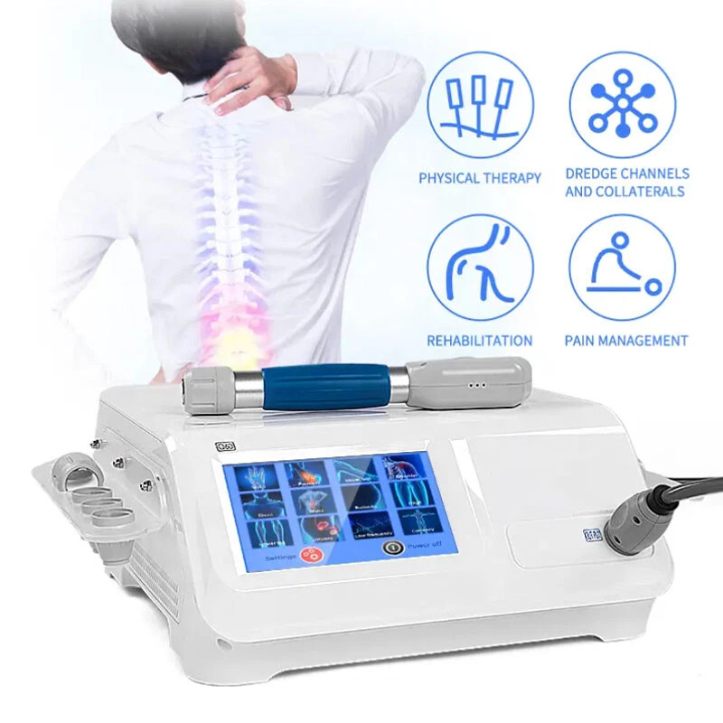 Kalecope 8 Bar ESWT Pneumatic ED Shockwave Therapy Machine Body Pain Relief Home