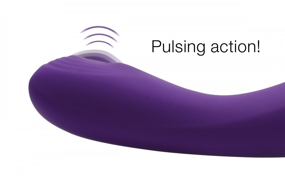 Inmi Purple USB Rechargeable Silicone Pinpoint Personal Massager Power Zinger NR