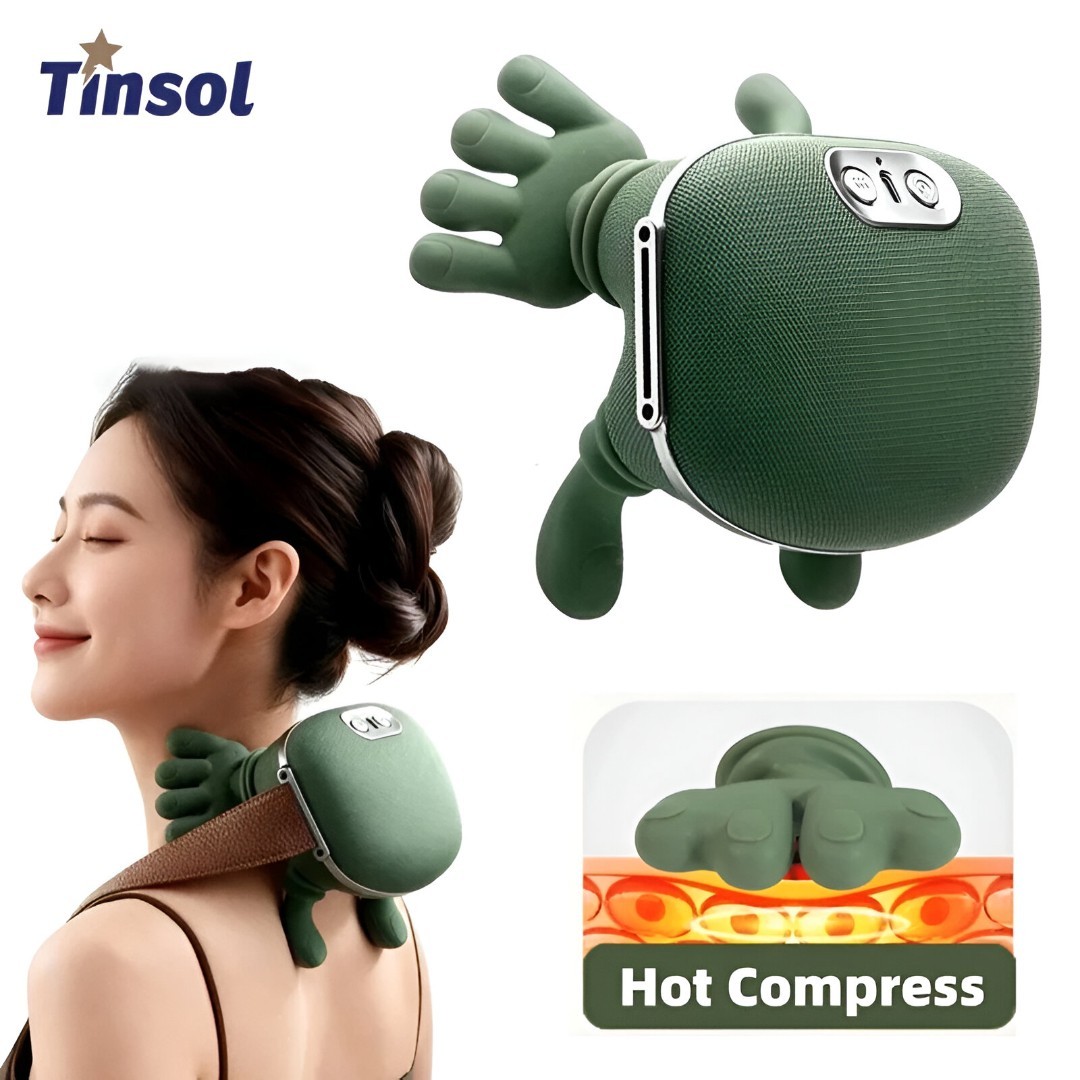 The Handiva Massager with Heat Neck Massagers, Deep Tissue 3D Kneading Shiatsu