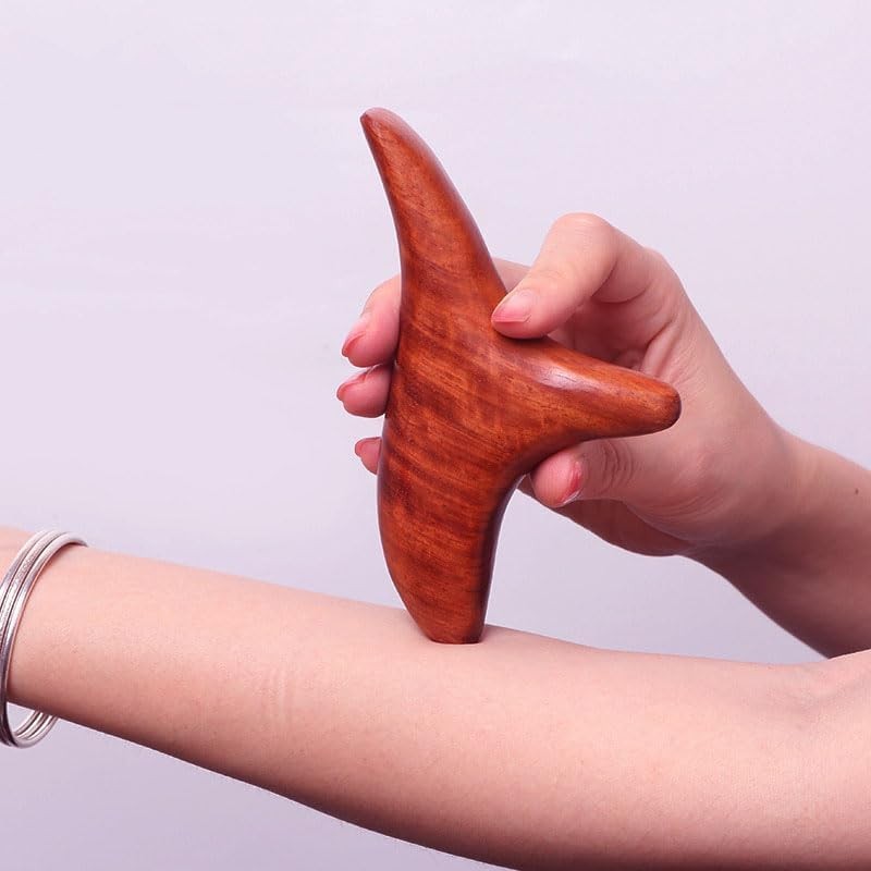 2Pcs Thai Reflexology Master Hand Foot Stress Reliever Ergonomic Wing Massager W