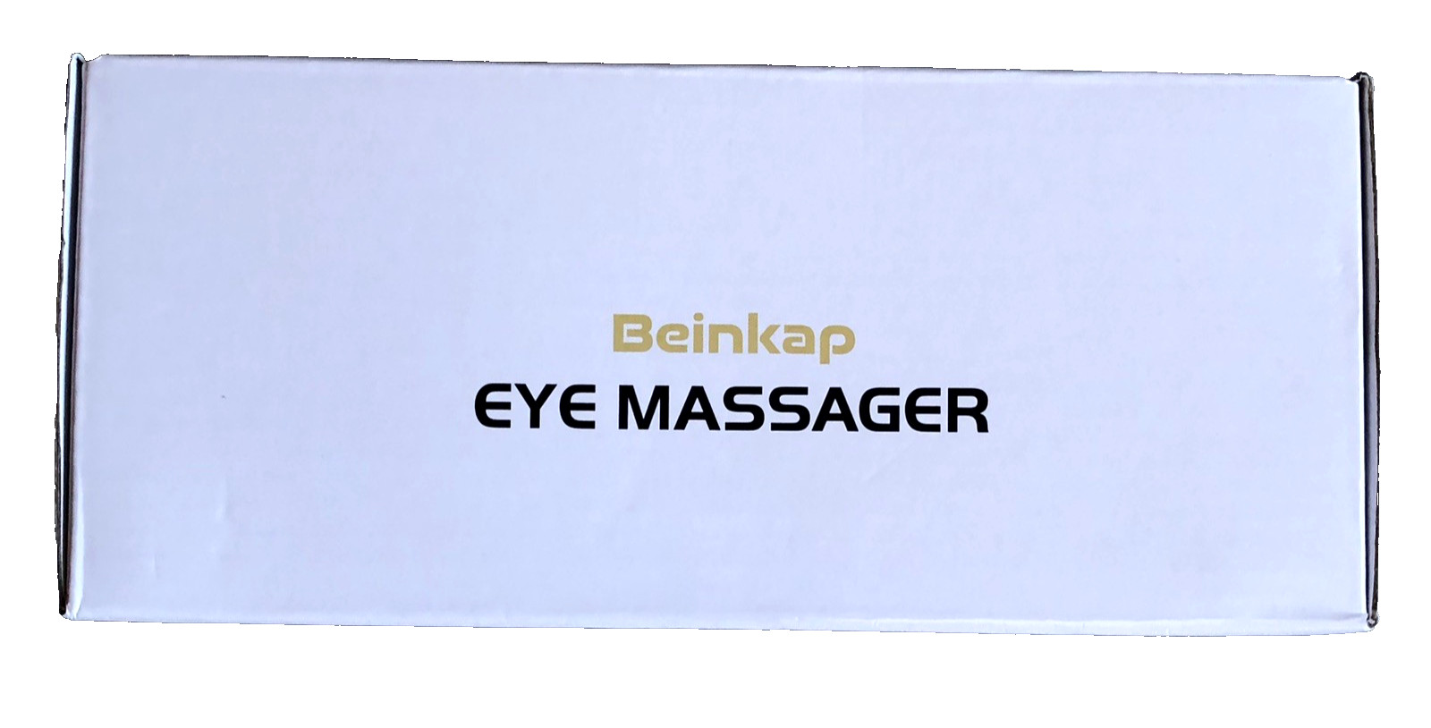 Eye Massager wHeat Vibration Compress Migraine White Improves Sleep Beinkap New