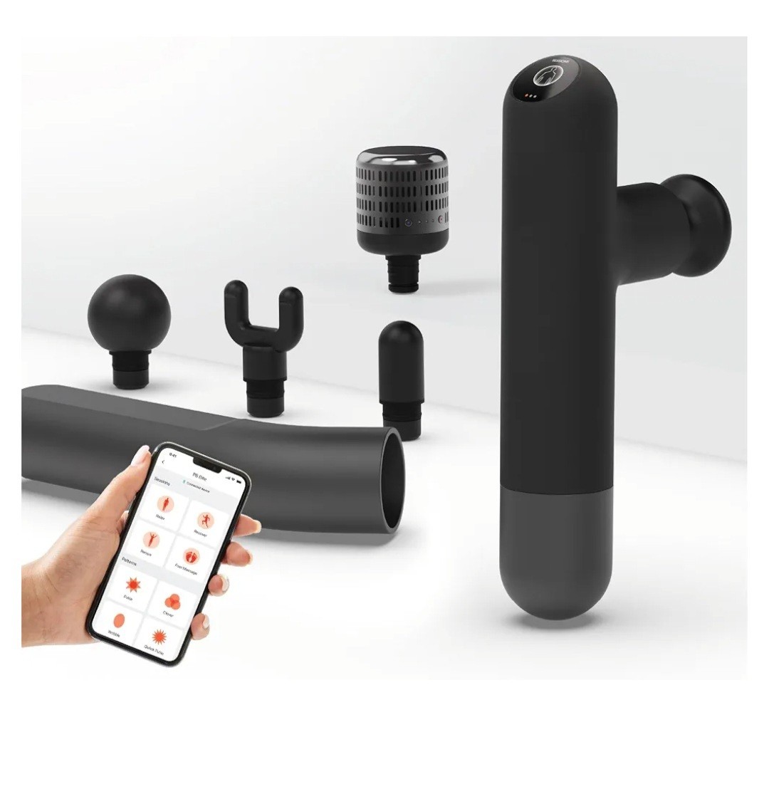 Sharper Image Hot & Cold Reach Power Percussion Massage Gun