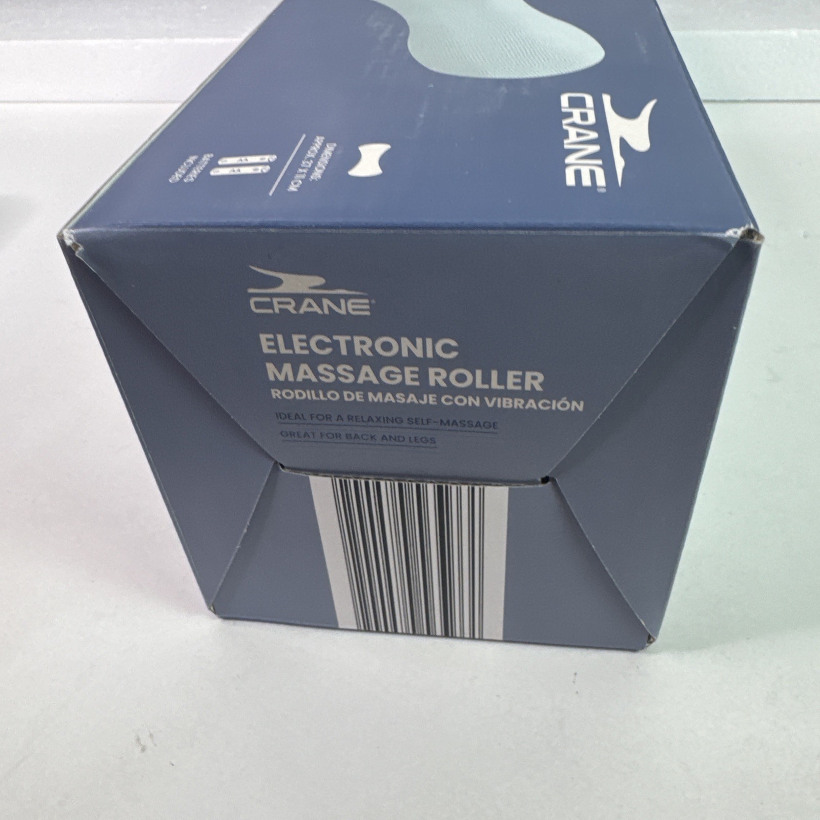 Crane Electronic Massage Roller For Back & Legs Self Massage At Home New In Box