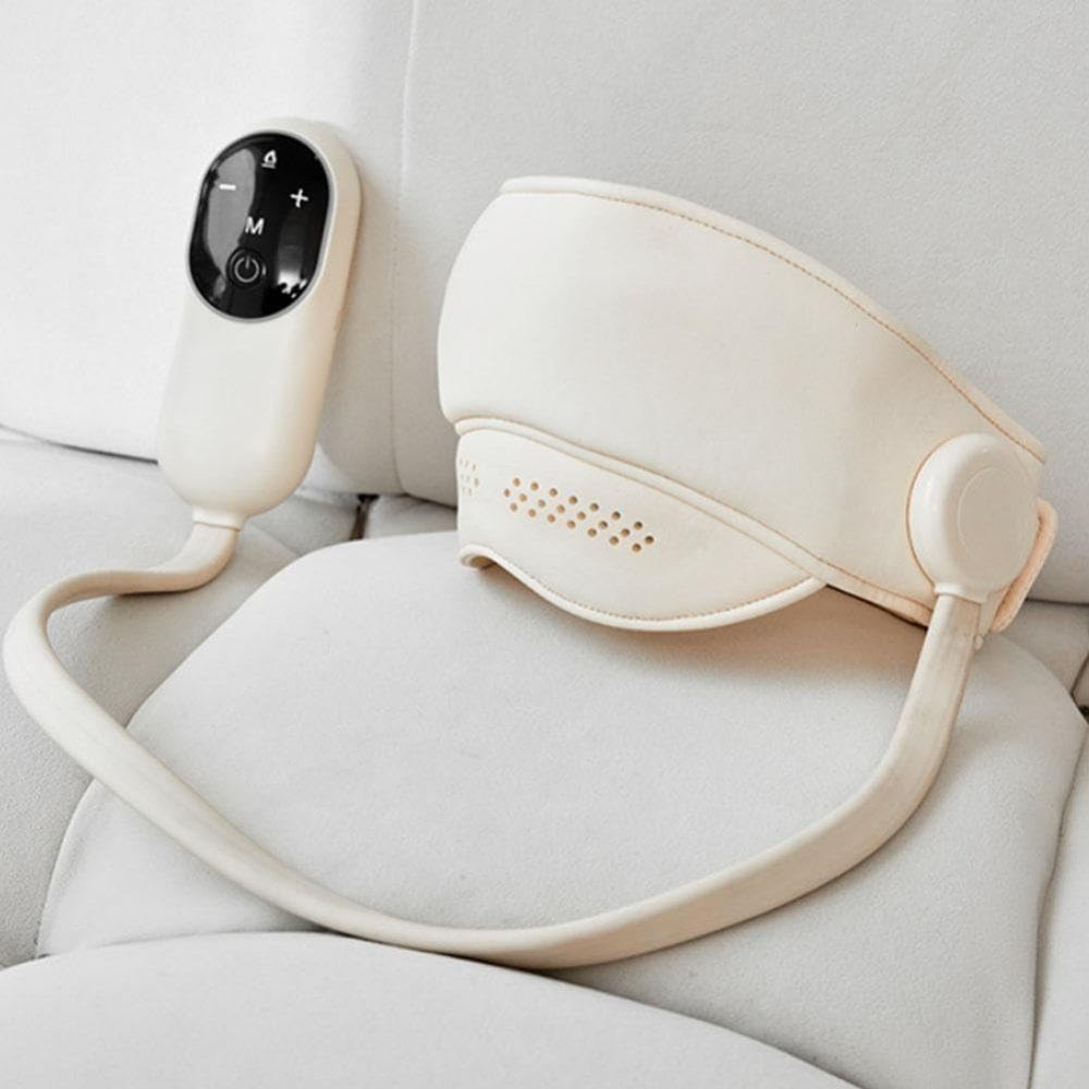 Electric Head Eye Massager 6 Airbag Heating Headache Massager Scalp Stress Relax