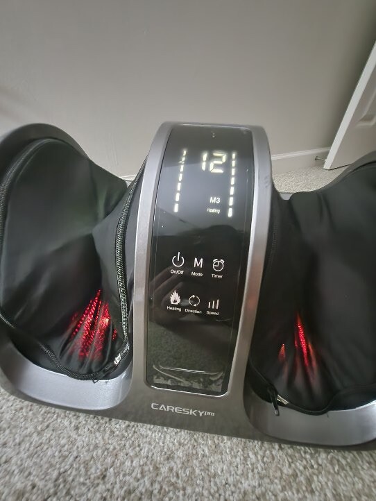Clear Sky foot massager machine with heat