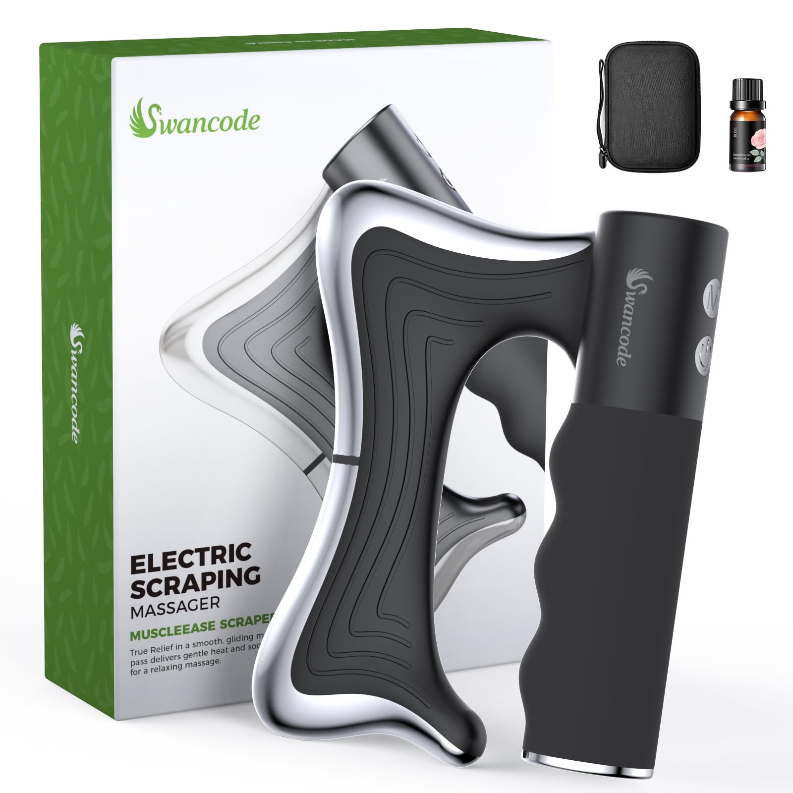 Heated Muscle Scraper, 3 Adjustable Intensity Modes with LED Display, 3846℃ W…