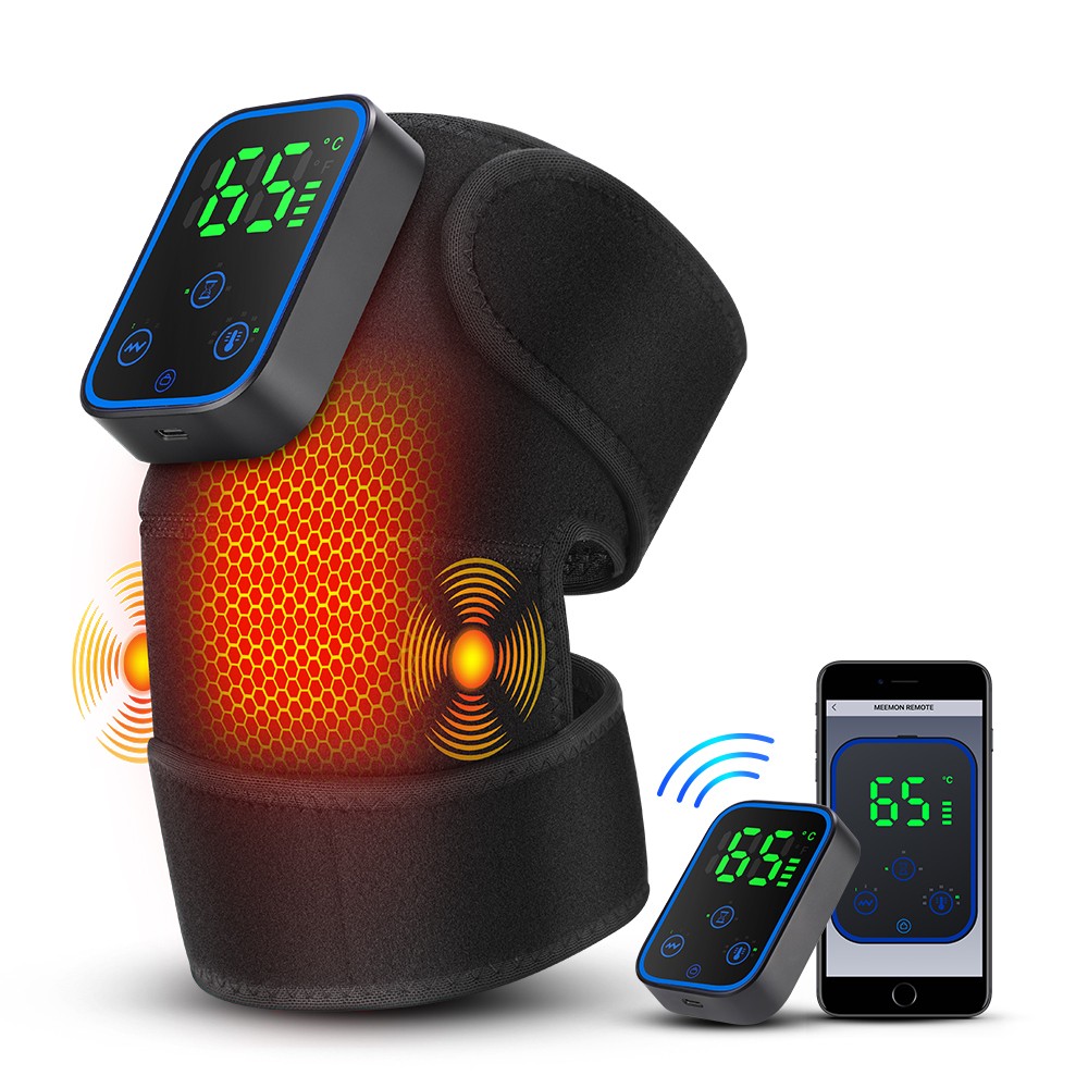 3 Levels Timer Hot Compress Vibration Heated Knee/Shoulder/Elbow Thermal Massage