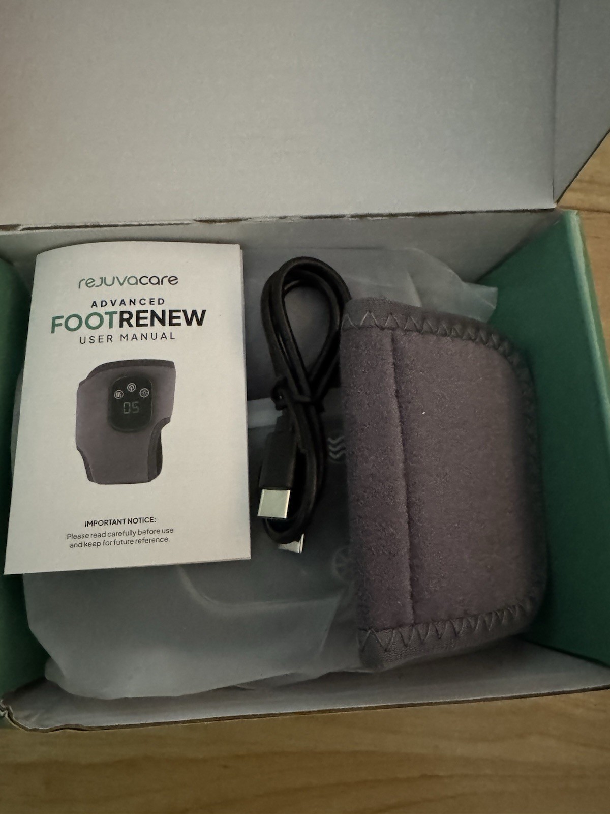 Rejuvacare Foot Renew Triple Method Foot & Ankle Massager Lot Of 2 New OB