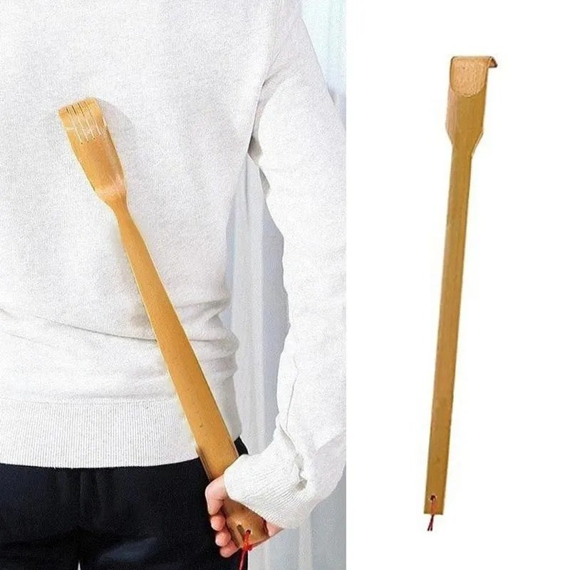 Bamboo Back Scratcher Massager Body Scraping Stick Anti Itch Care Tool