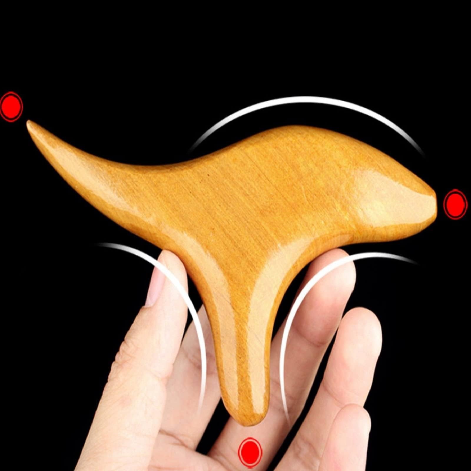 Broman Reflexology Tools, Wood Therapy Massage Widely Used Camphorwood