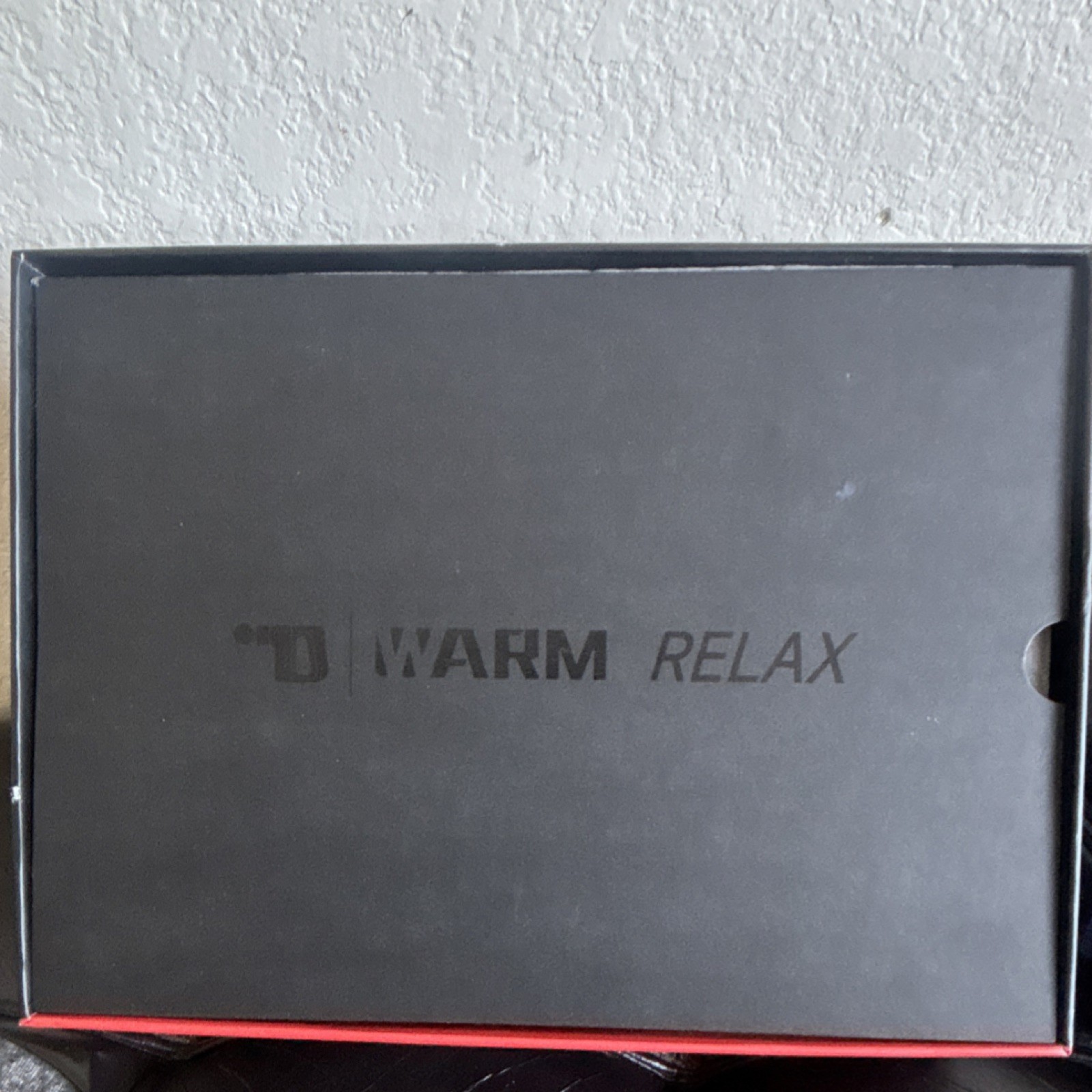Warmrelax Massage Gun Cordless Handheld Rechargeable 4 Heads USB Charging Black