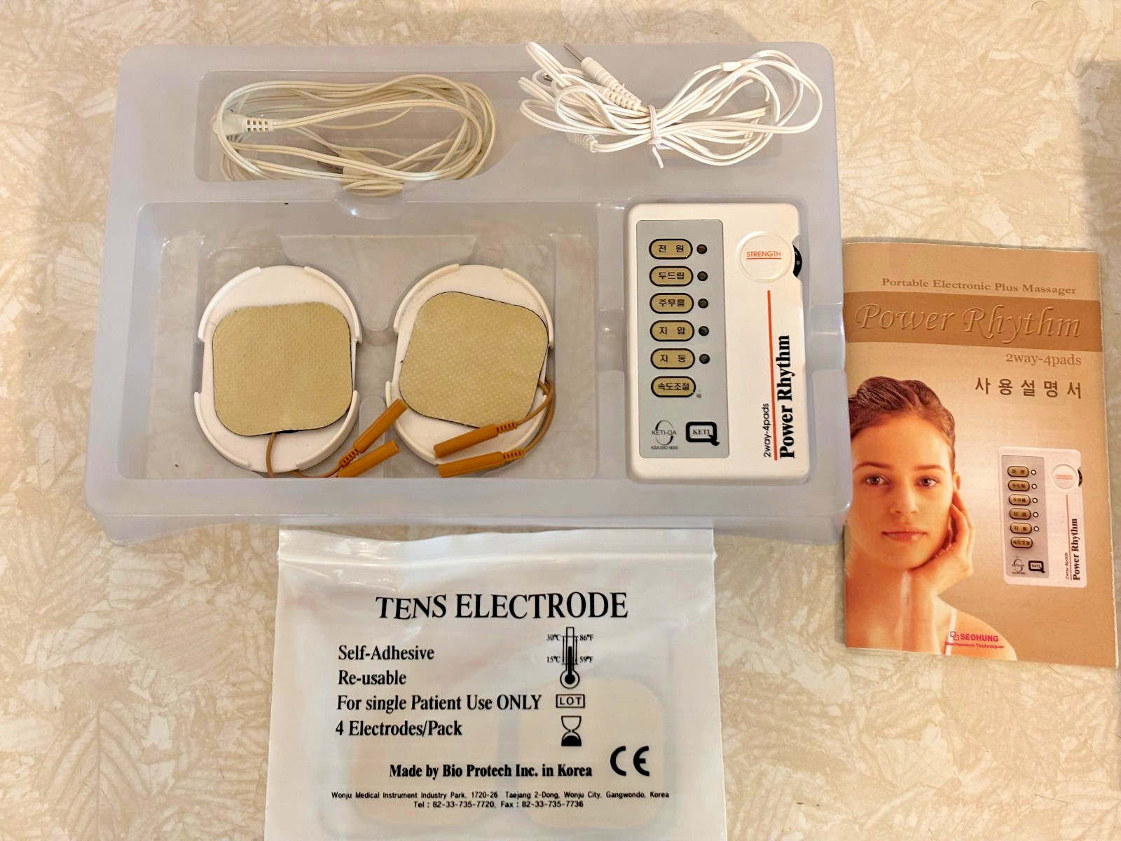 Microcurrent Therapy Device From South Korea PROMOTE HEALING/MUSCLE/FACE