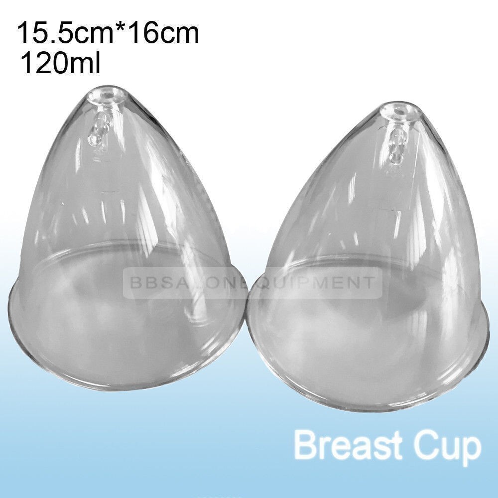 2PCS 60/70/80/90/120ml Breast Cups Replacement For Vacuum Therapy Breast Machine