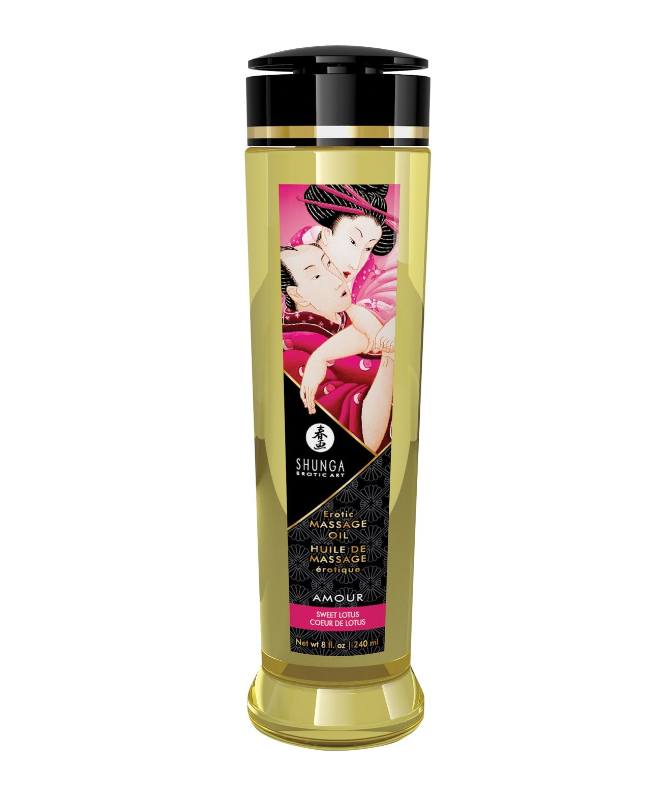 Shunga Massage Oil – 8 oz Sweet Lotus