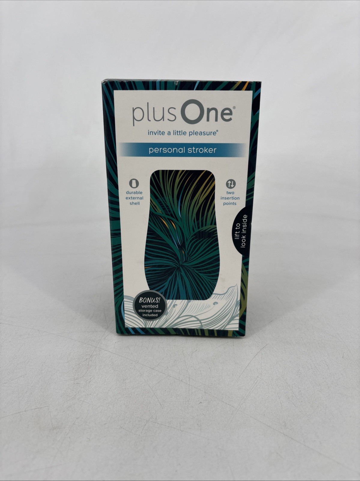 Plus One Personal Stroker WITH Vented Storage Case Included «BRAND NEW»