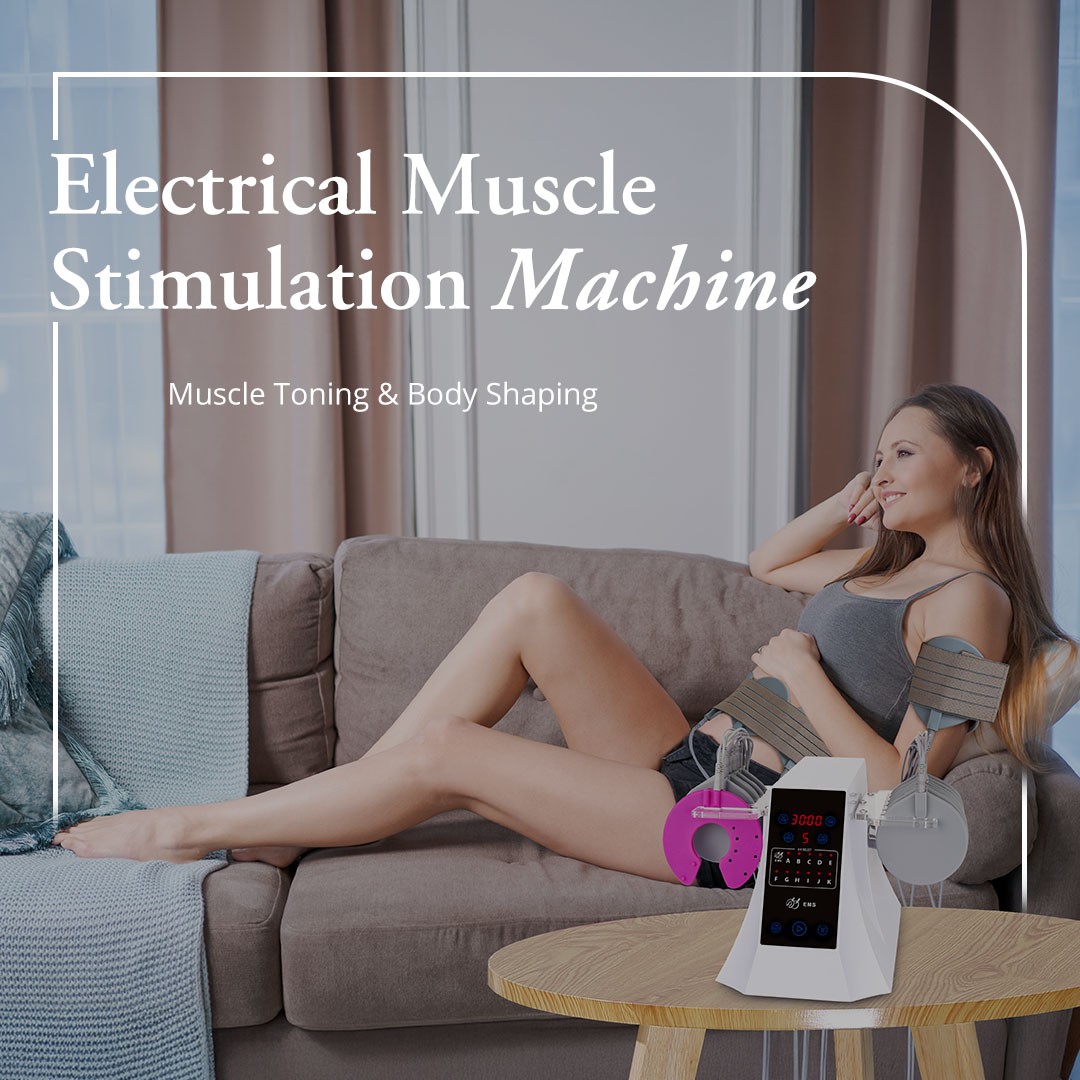 Microcurrent Face Body Shaper Tighten Slim Electrode Breast Stimulation Machine