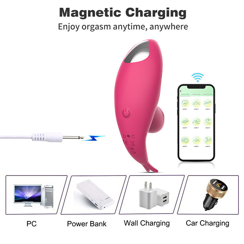 APP Remote Control Panties Vibrater Wearable Wireless Massager for Women-Couple
