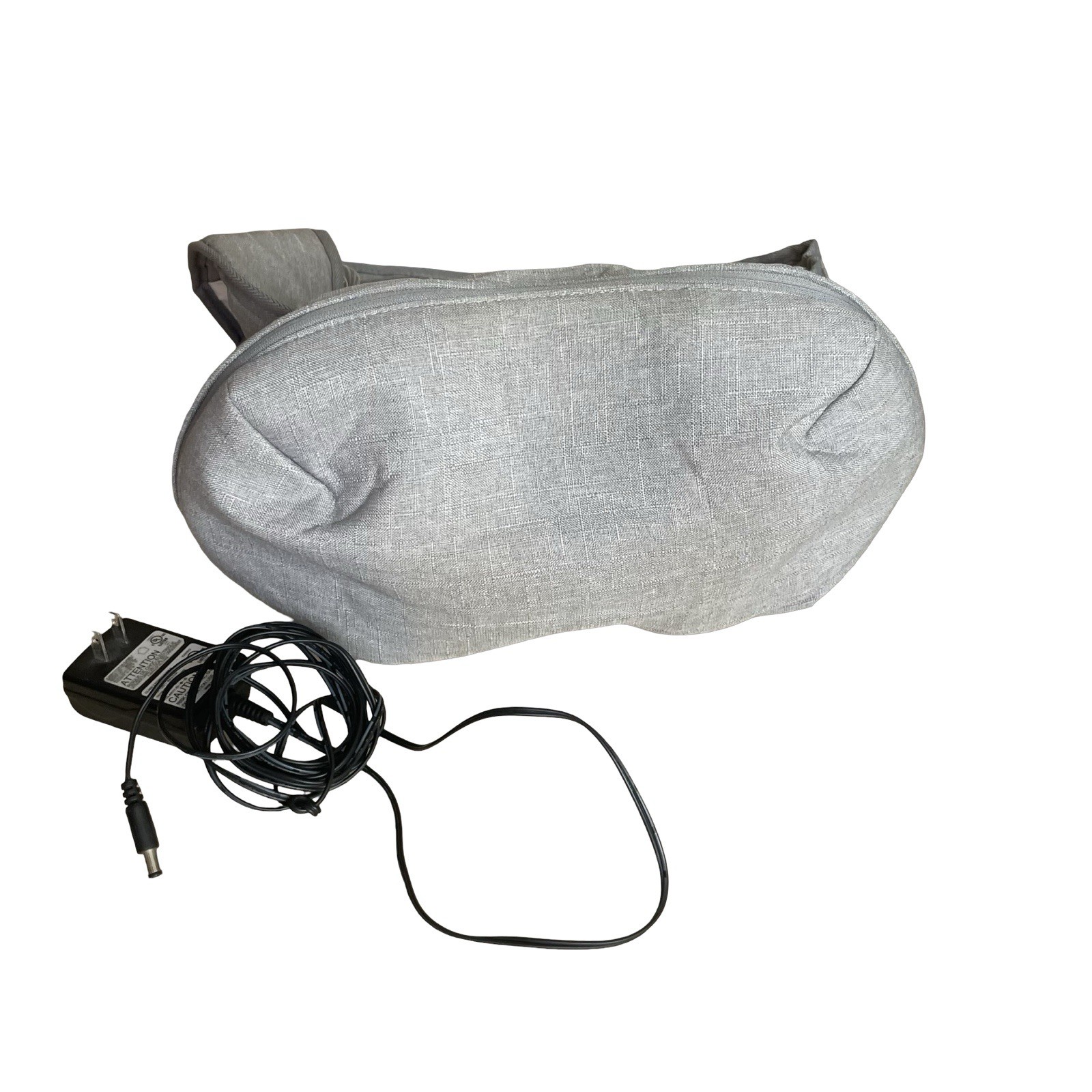 Sharper Image Gray Realtouch Shiatsu Rechargeable Neck And Back Heated Massager