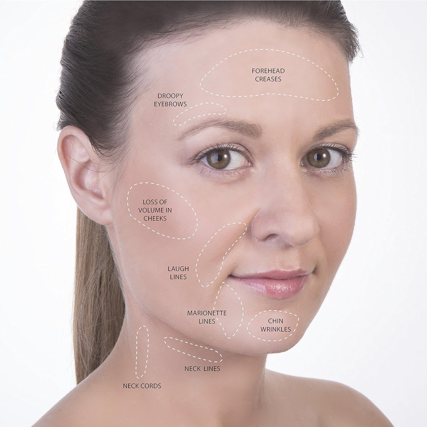 Double Chin Reducer & Anti-Aging Face Cupping System with Silicone Cups