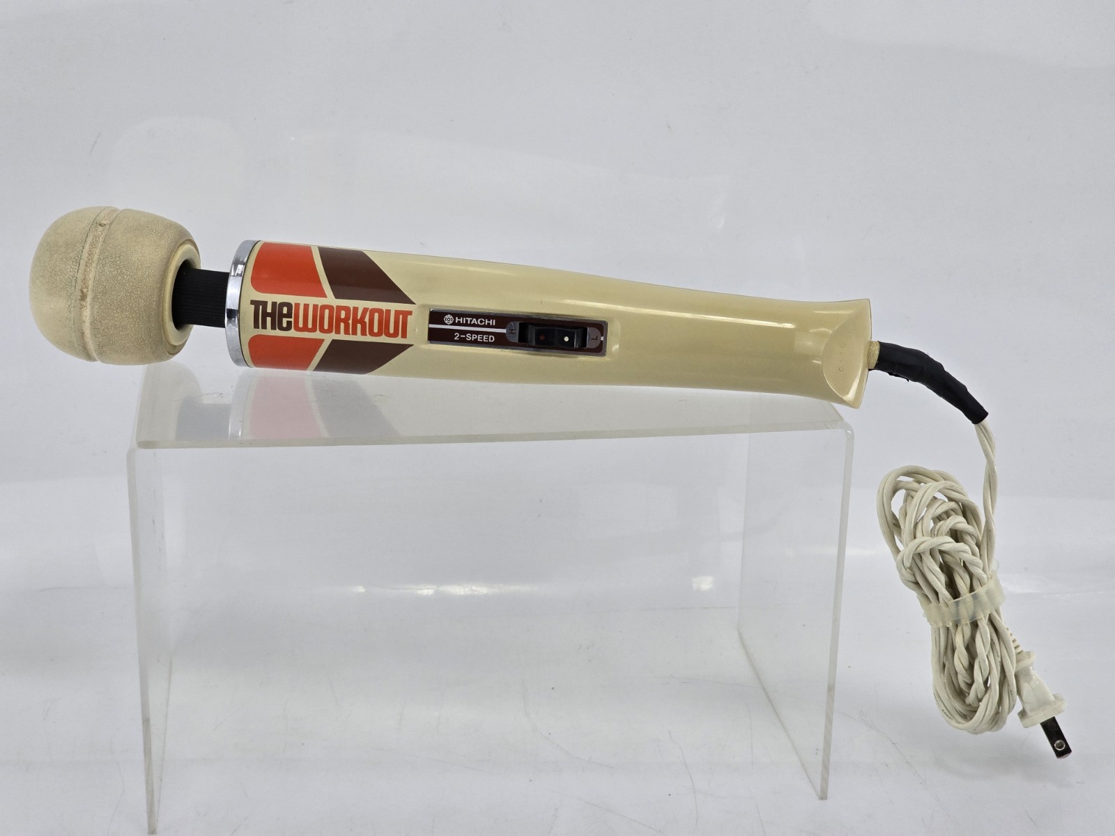 Hitachi HV-250S The Workout Hand Held 2 Speed Massager Vibrator TESTED – PICS