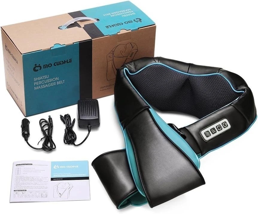 Luxury Shiatsu Back Massager with Infrared Heating – Perfect for Stress Relief