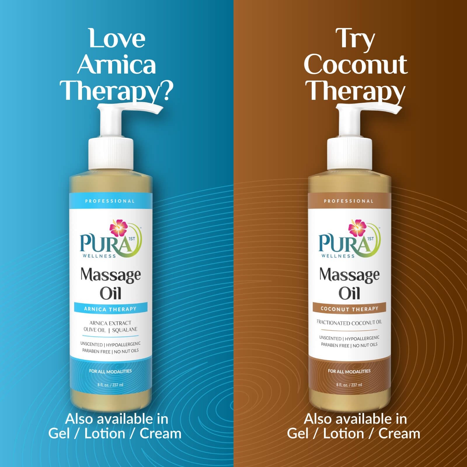 Arnica Oil, Massage Oil, Unscented Deep Tissue Therapy, Arnica Massage Oil, U…