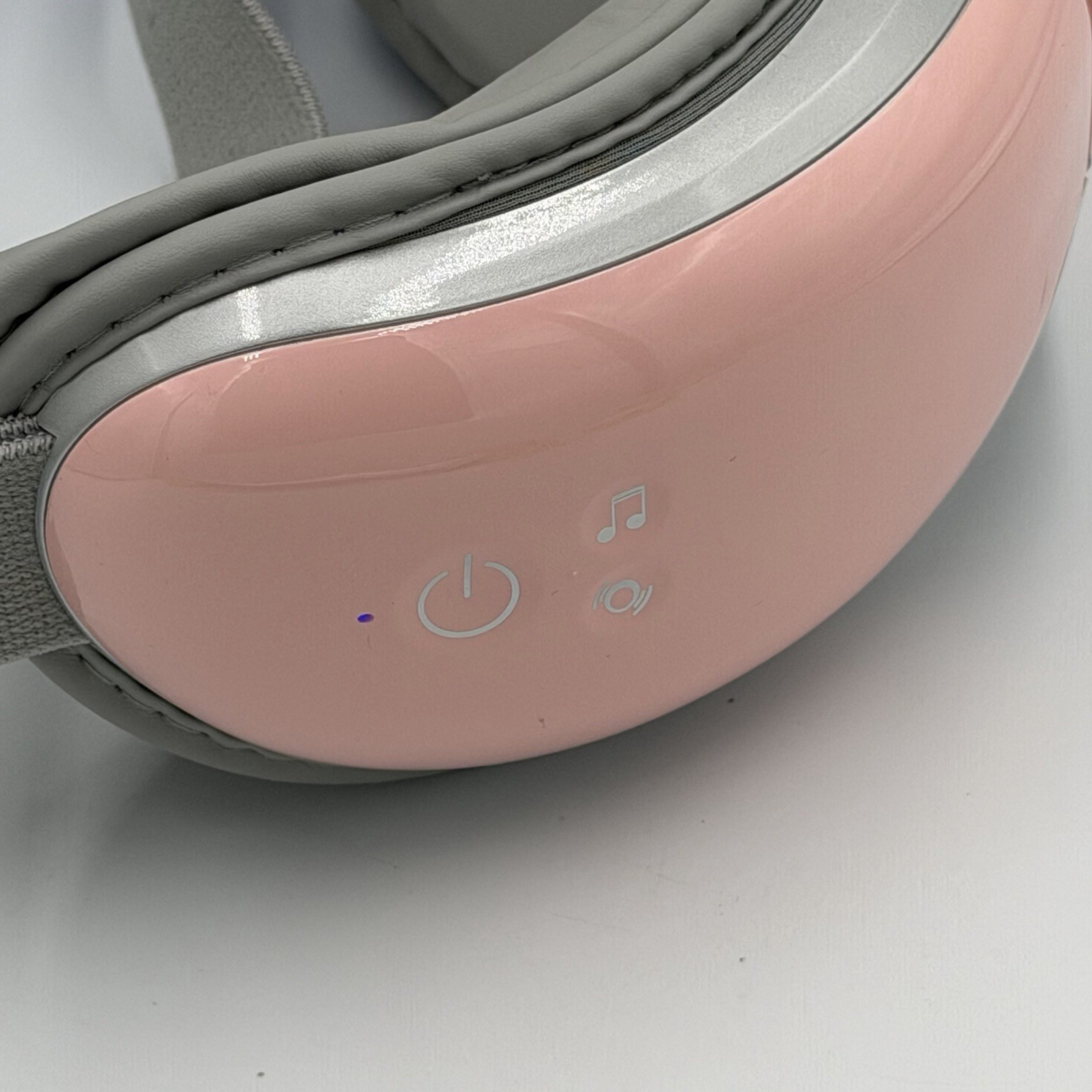 RENPHO Eyeris SMART- Model RF-EM001S Electric HEATED Eye Massager Open Box PINK