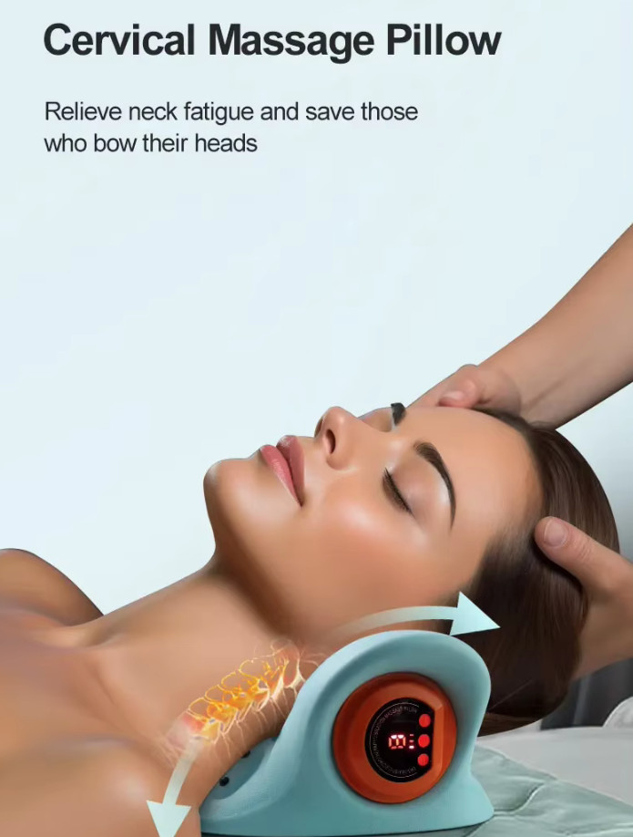 Fix neck pain in 15 minutes a day with 4-in-1 Massager