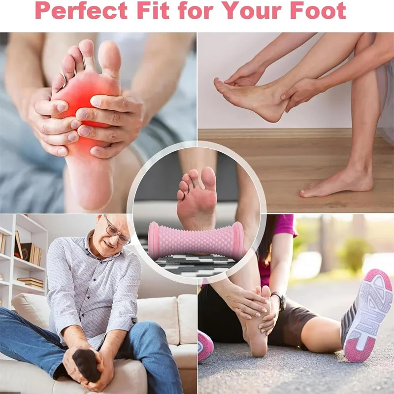 Foot Massage Roller Body Muscle Pain Relief Plantar Fasciitis Feet Massager