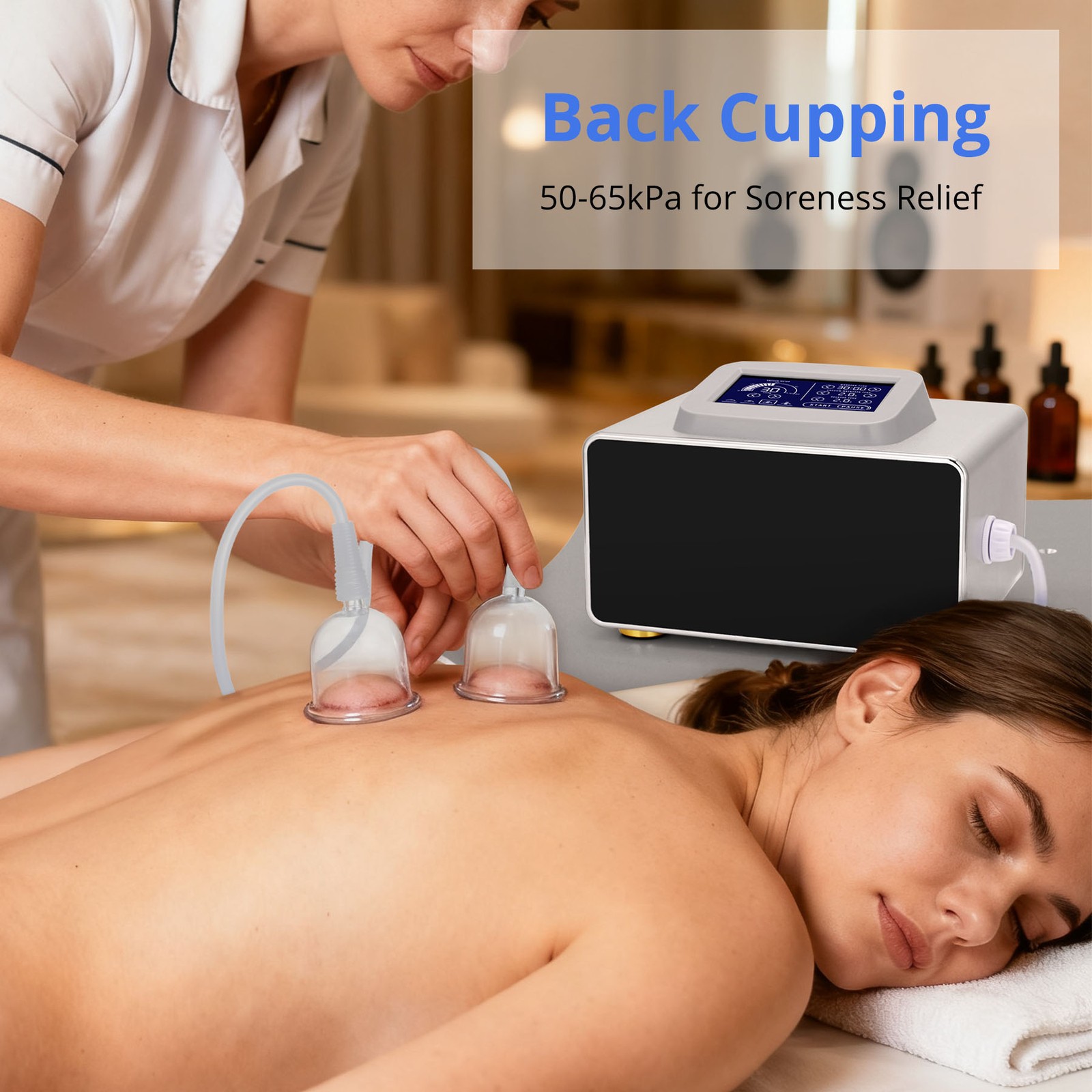 BBL 150ml Cups Breast Butt Enlargement Machine Body Massage Cupping Therapy USA